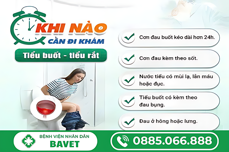 VÌ SAO BỊ TIỂU BUỐT TIỂU RẮT